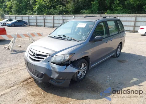 2004 Mazda Mpv Lx z USA, uszkodzony, nr VIN JM3LW28AX40500247
